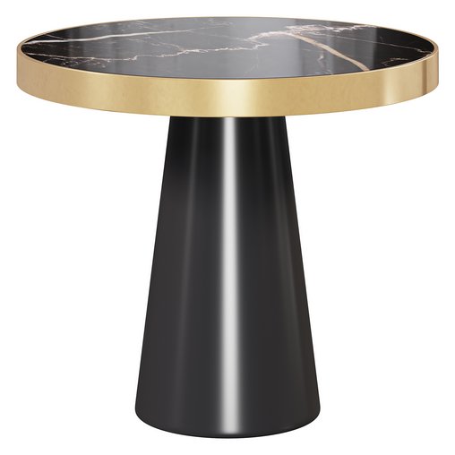 BLACK AND GOLD SIDE TABLE By Opulentdecorsa