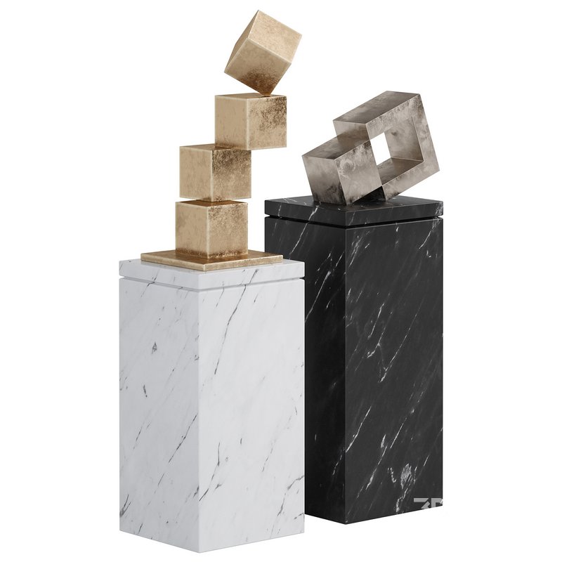 Interior Sculptures Gold and Bronze by Stephan Siebers Image 1