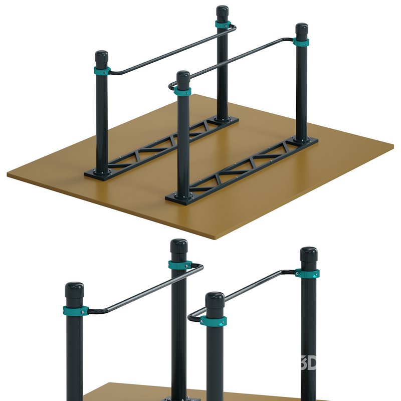 Parallel bars for wheelchair users by Kenguru Image 2
