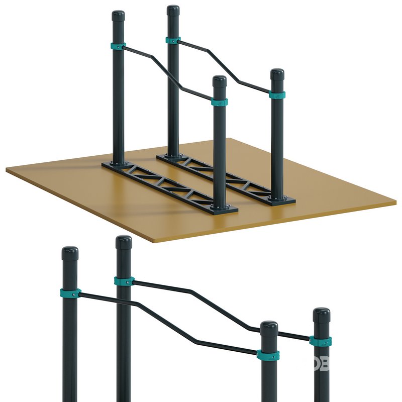 Bars Curved Multi Level by Kenguru Image 1