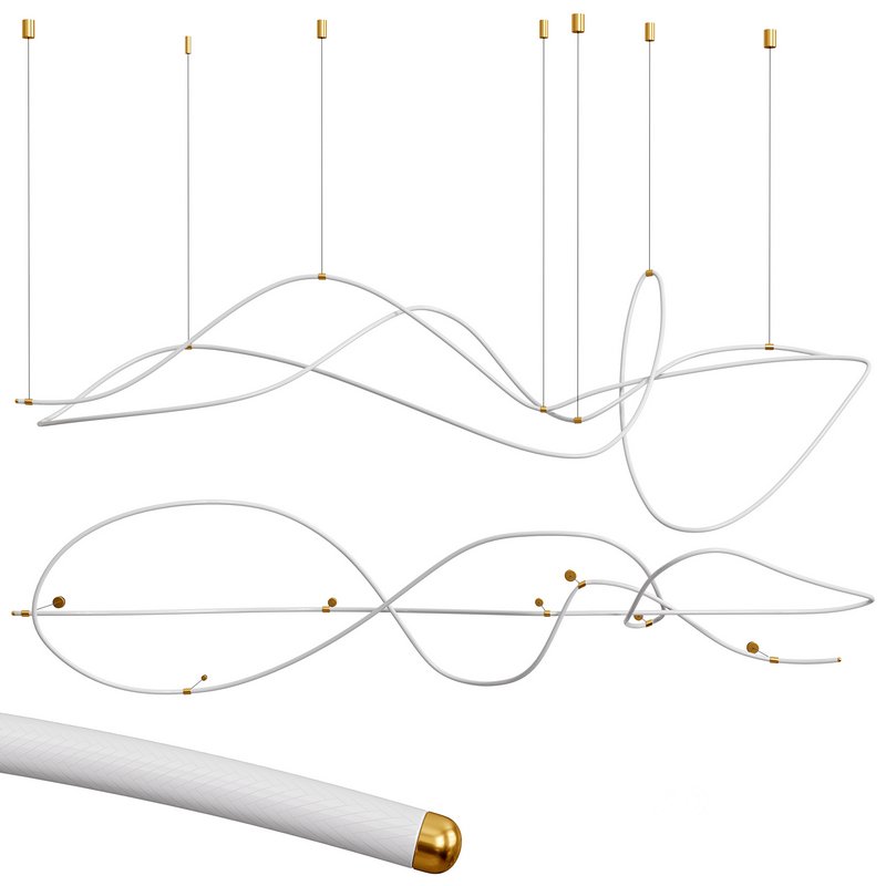 Minimalist Luxe Chandelier By Mos Lustry Image 1