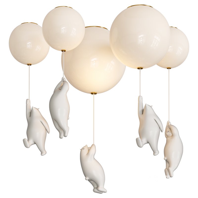 WASTY Chandelier by Lampatron Image 1