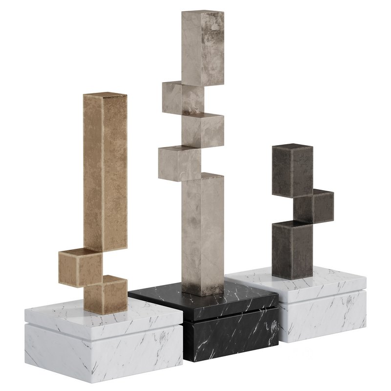 Interior Sculptures Gold and Bronze by Stephan Siebers Image 2