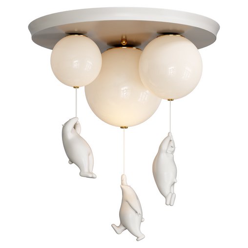 WASTY TRIO Chandelier by Lampatron
