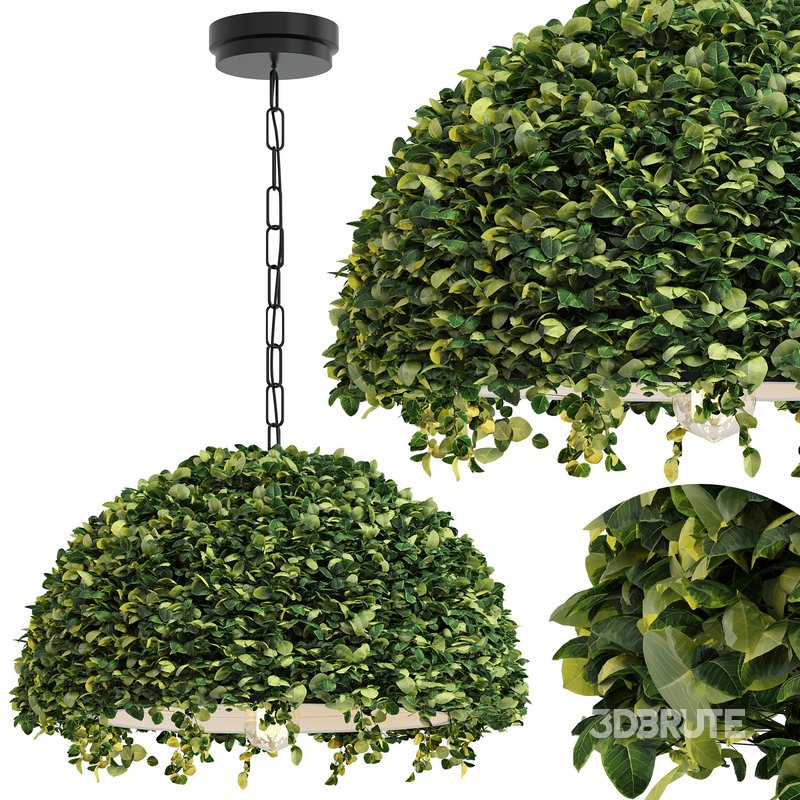 Modern Planter Led Pendant by Spingar Image 1