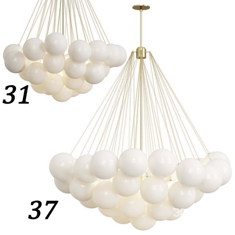 Cloud Chandelier Set By Apparatusstudio Image 3