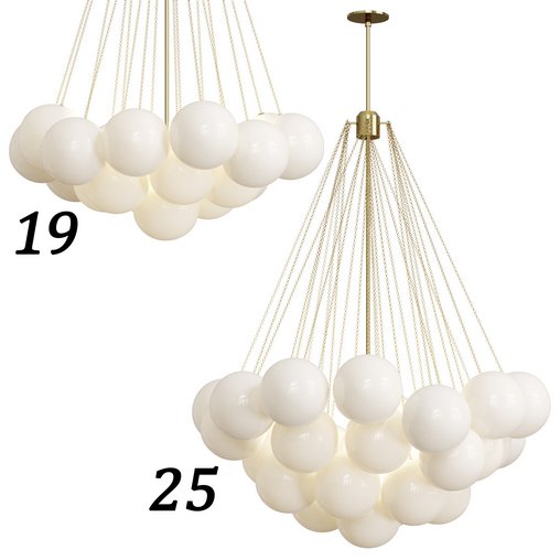 Cloud Chandelier By Apparatusstudio