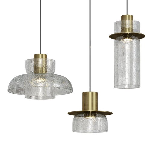 CRISPIN Chandelier Lamp Set By Lampatron
