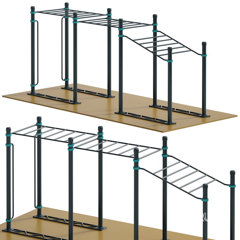 Lifting handrail classic 2 level handrail and vertical handrails for wheelchairs Oma by Kenguru Image 2