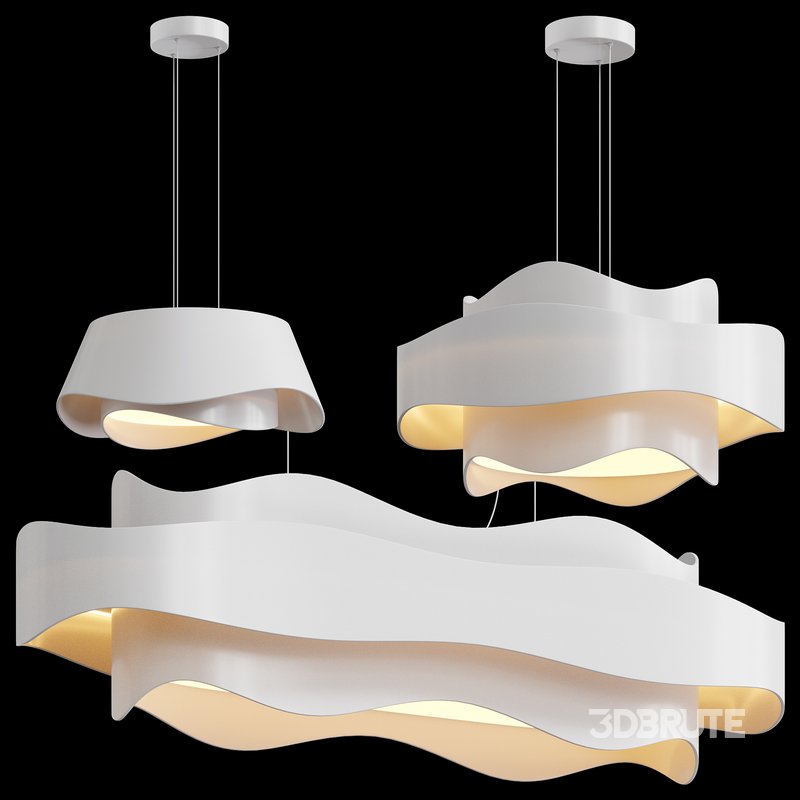 Bella Pendant Light 3 Style Chandelier by Lassola Image 1