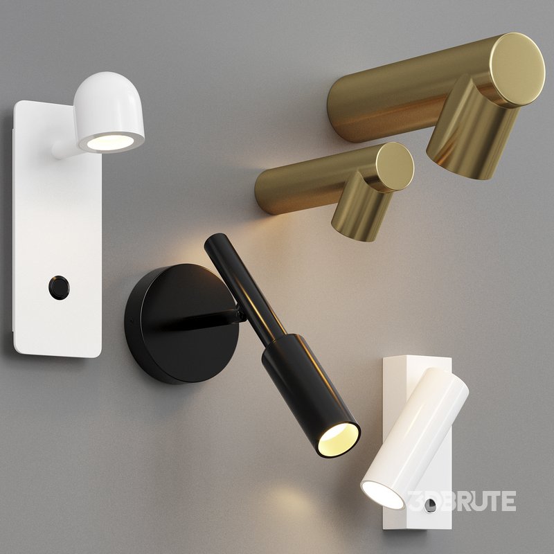 Pinpoint Wall Lamp By Lampsshop Image 1