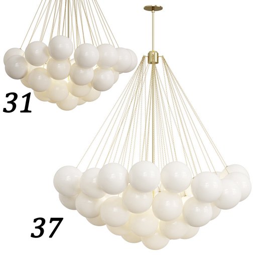 Cloud Chandelier Set By Apparatusstudio