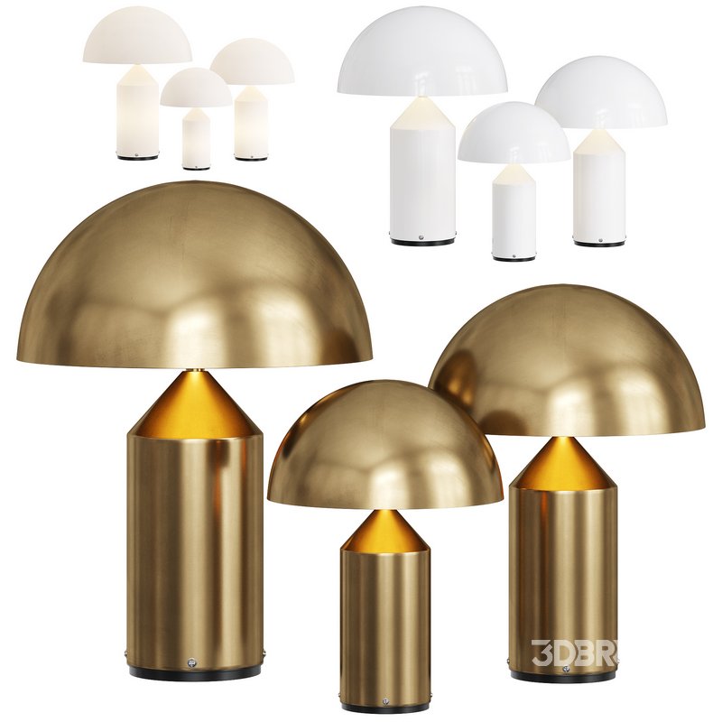 Atollo table lamp by Oluce Image 3