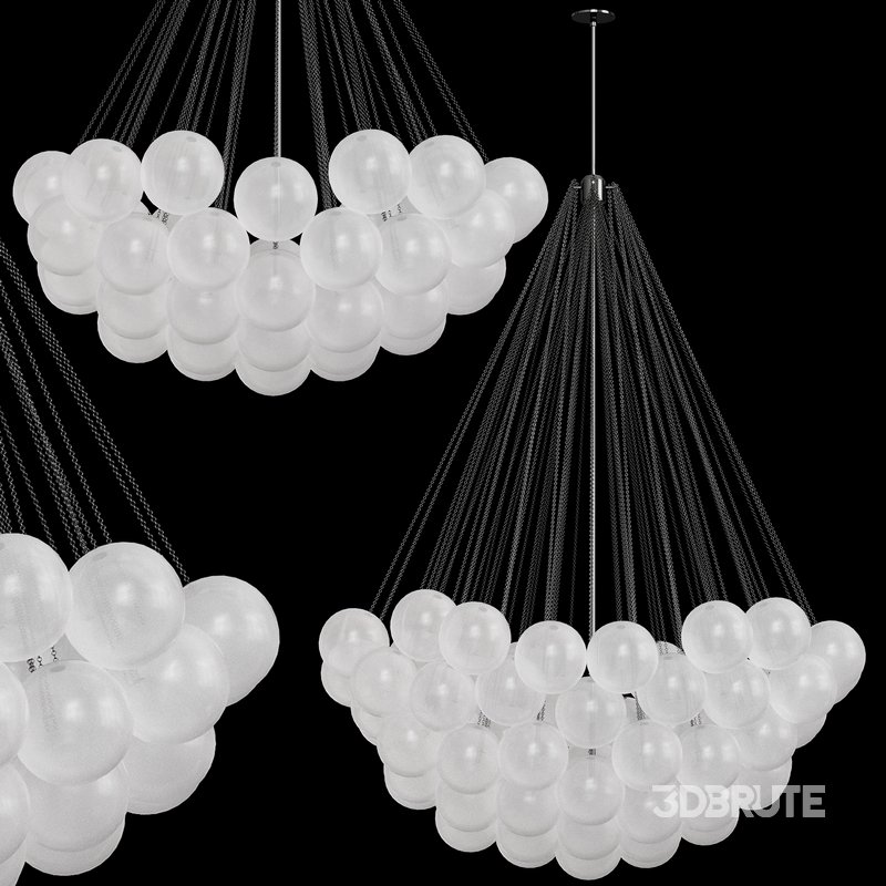 Cloud Chandelier Set 1 By Apparatusstudio Image 2