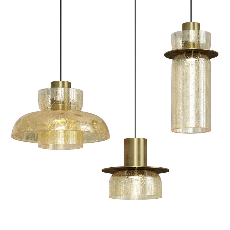 CRISPIN Chandelier Lamp Set By Lampatron Image 3