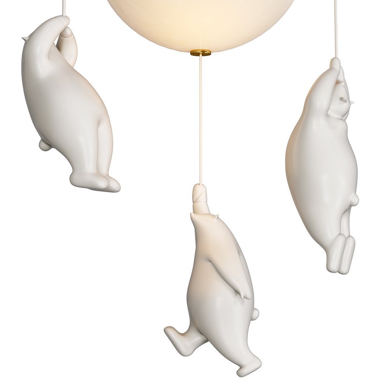 WASTY TRIO Chandelier by Lampatron Image 2