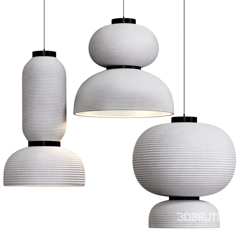 Japandi Lantern Shaped Pendant Light By Japandistore Image 1