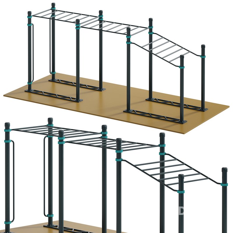 Lifting handrail classic 2 level handrail and vertical handrails for wheelchairs Oma by Kenguru Image 3