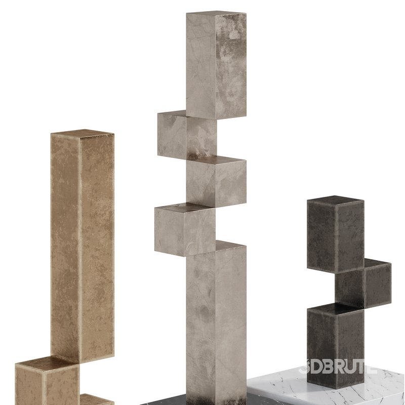 Interior Sculptures Gold and Bronze by Stephan Siebers Image 3