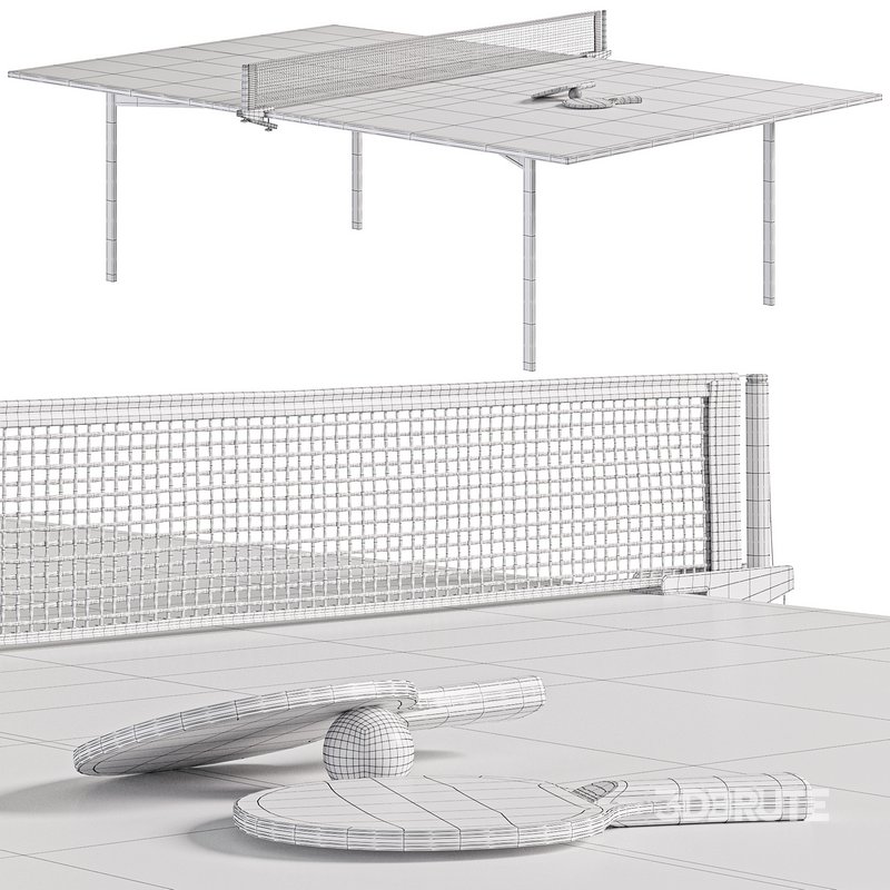 Ping Pong Table YOU ECO By Manerba Image 3