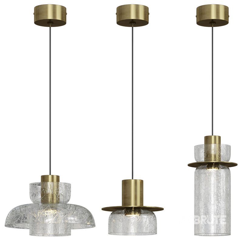 CRISPIN Chandelier Lamp Set By Lampatron Image 1