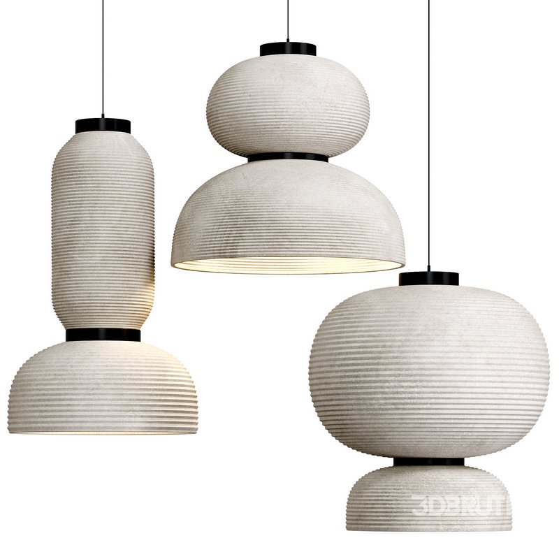 Japandi Lantern Shaped Pendant Light By Japandistore Image 2