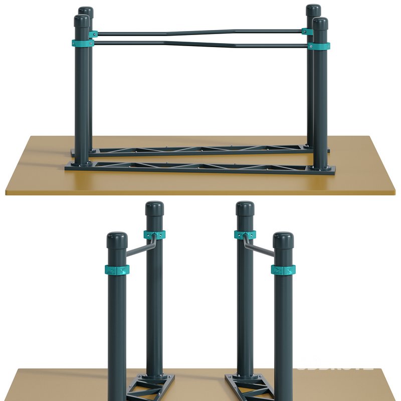 Curved horizontal bars by Kenguru Image 3