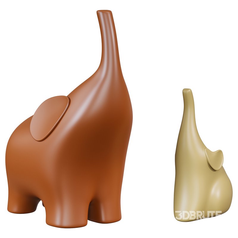 KAPITAS Elephants Sculptures by Aliexpress Image 3