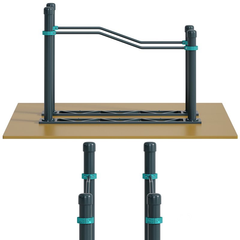 Bars Curved Multi Level by Kenguru Image 3