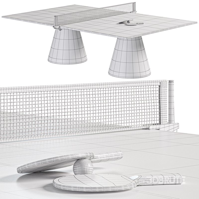 Ping Pong Table DADA OUTDOOR By FAS Pendezza Image 4