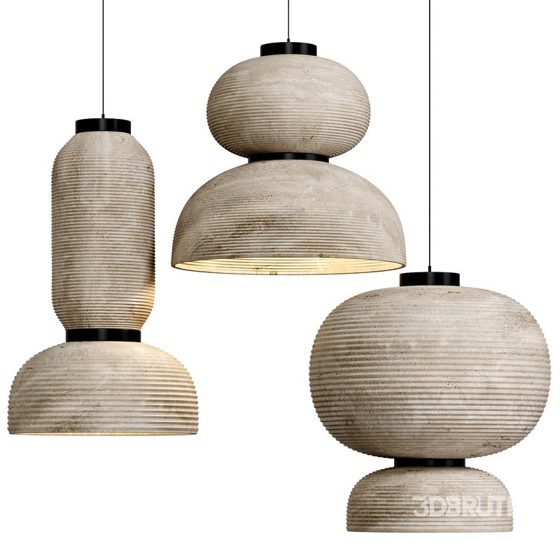 Japandi Lantern Shaped Pendant Light By Japandistore Image 4