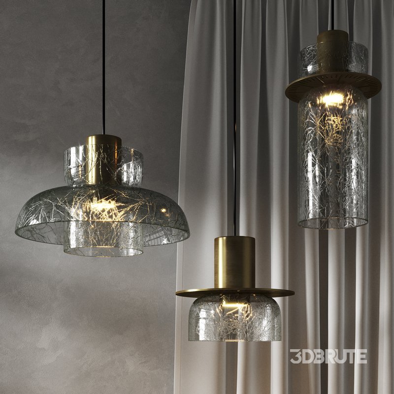 CRISPIN Chandelier Lamp Set By Lampatron Image 4