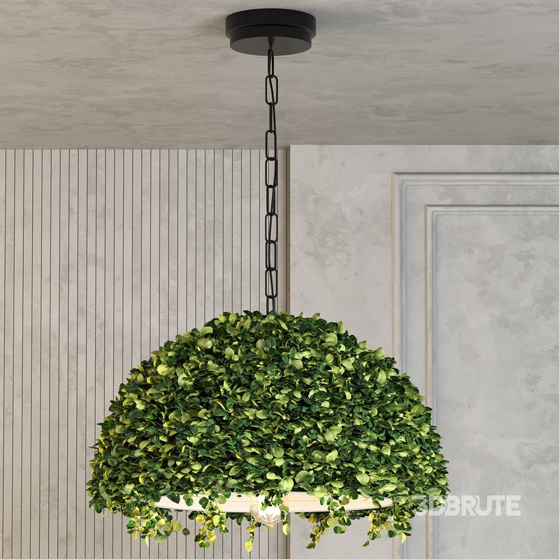 Modern Planter Led Pendant by Spingar Image 4