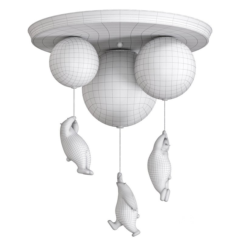 WASTY TRIO Chandelier by Lampatron Image 4