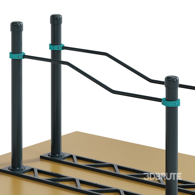 Bars Curved Multi Level by Kenguru Image 4