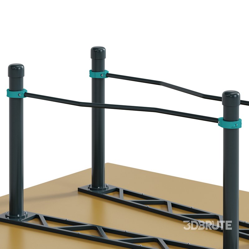 Curved horizontal bars by Kenguru Image 4