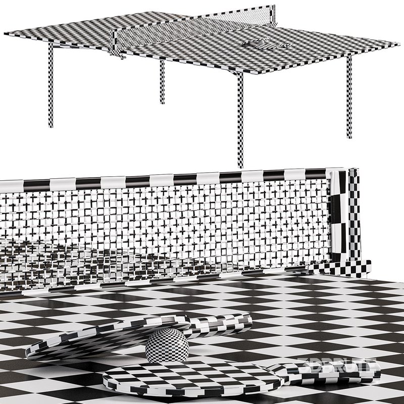 Ping Pong Table YOU ECO By Manerba Image 4