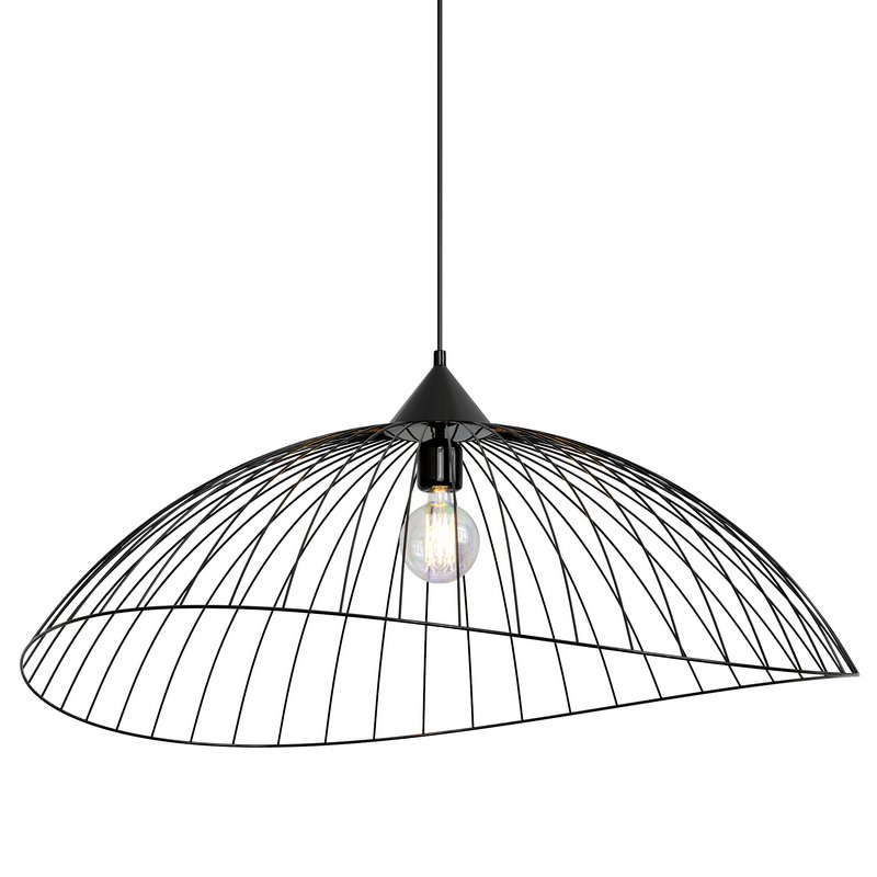 Onza Easy Fit Pendant Black Twin Pack Chandelier by Ideas4lighting Image 5