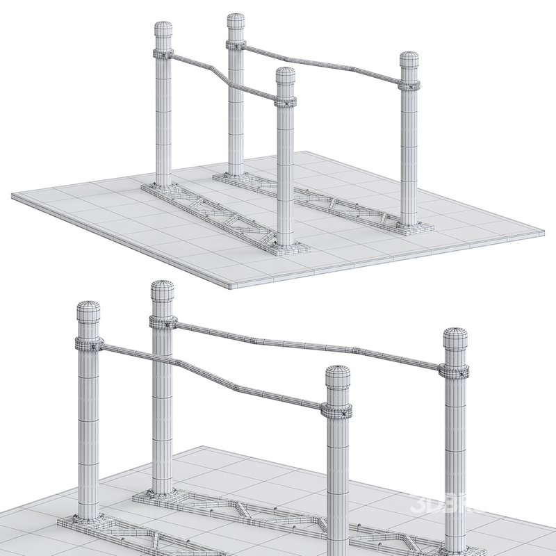 Curved horizontal bars by Kenguru Image 5