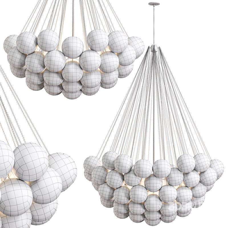 Cloud Chandelier Set 1 By Apparatusstudio Image 5