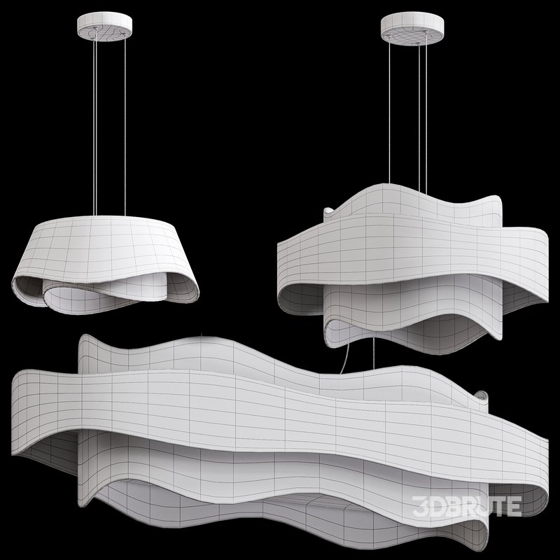 Bella Pendant Light 3 Style Chandelier by Lassola Image 2