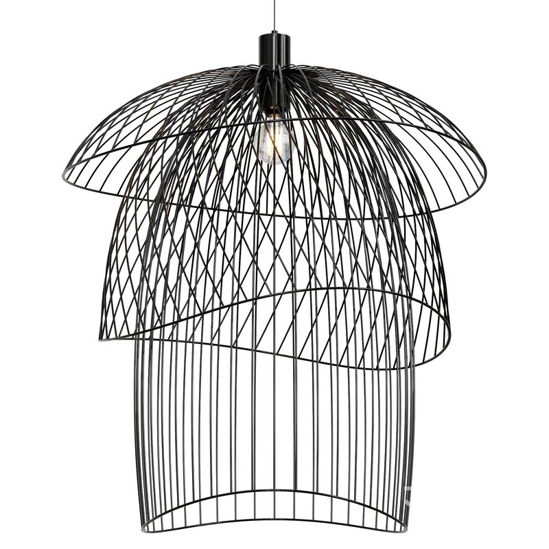 Forestier Papillon Chandelier by Luminaire Image 4
