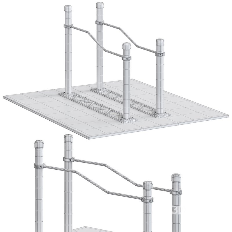 Bars Curved Multi Level by Kenguru Image 5