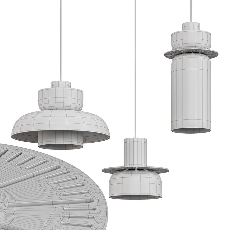 CRISPIN Chandelier Lamp Set By Lampatron Image 5