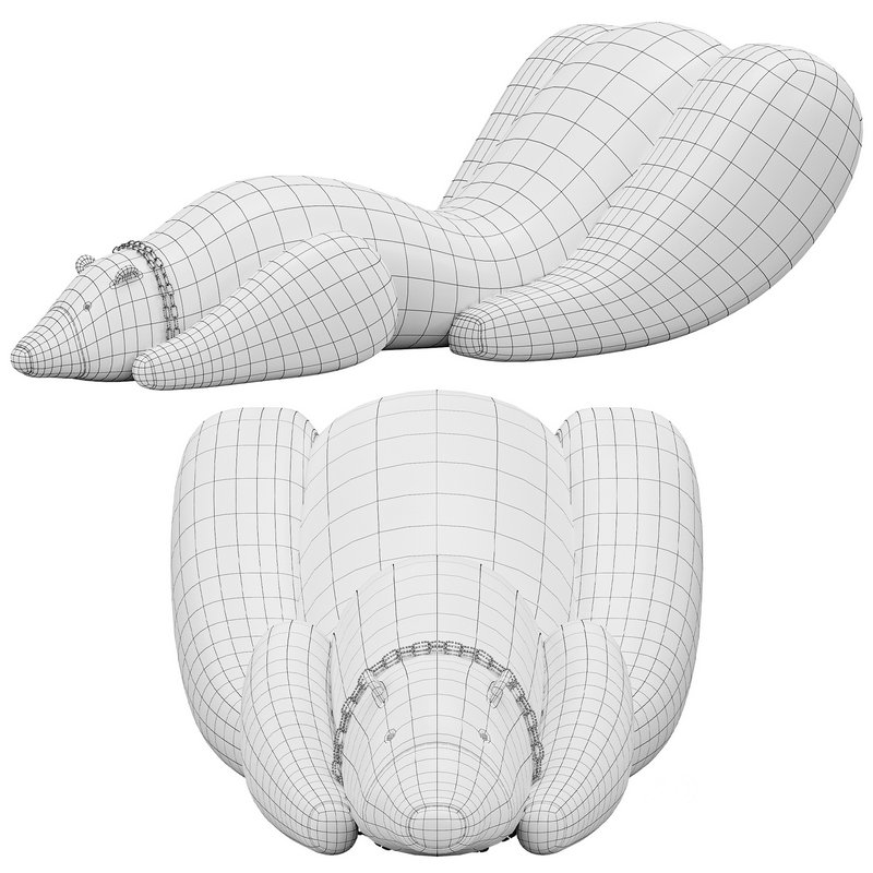 Large Armchair Sofa Bear by Art Berloga Image 5