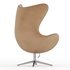 Armchair Arne Jacobsen Style Egg Chair - Thumbnail 7