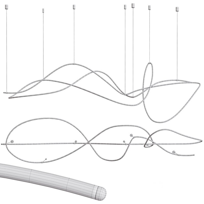 Minimalist Luxe Chandelier By Mos Lustry Image 5