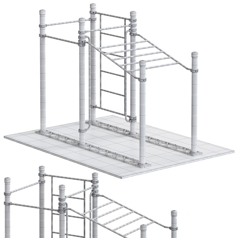 Lifting handrail wall bars 3 horizontal bars and vertical handrails for wheelchair users by Kenguru Image 6