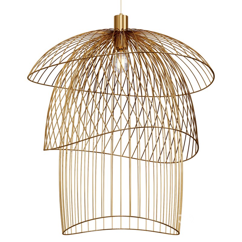 Forestier Papillon Chandelier by Luminaire Image 6