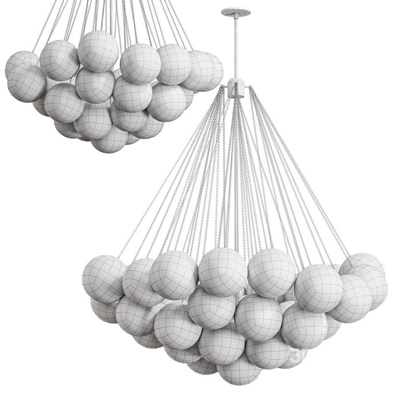Cloud Chandelier Set By Apparatusstudio Image 7